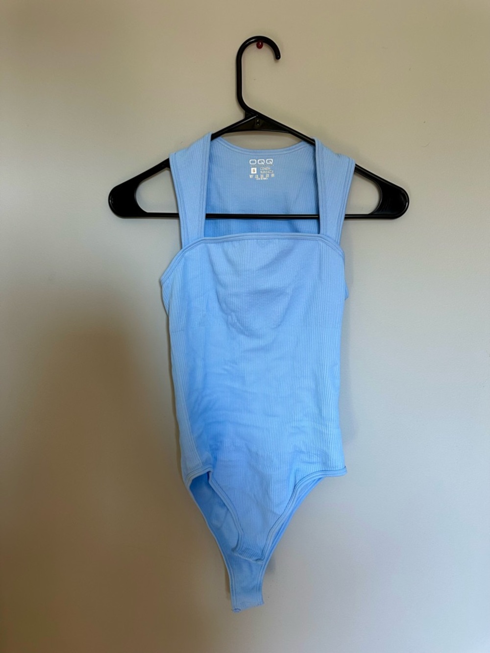 Gucci Baby Blue Ribbed One-Piece Bodysuit
Never worn or washed.